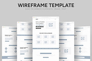 Website Landing Page Design, a Landing Page Template by CreativeShaper (Thumbnail 1 of 6)