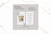 Funeral Prayer Card Canva FR007, a Card Template by TyphoonStudio (Thumbnail 2 of 6)