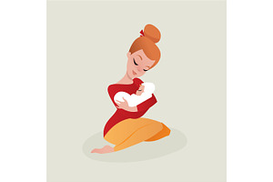 mother and baby