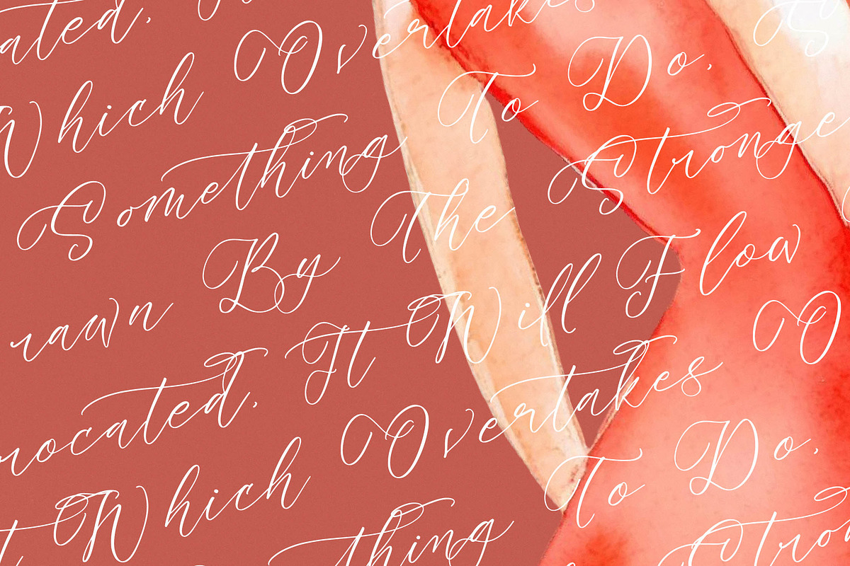 Melodic Banthera Beautiful Script, a Script Font by stylishtype.co (Photo 10 of 20)