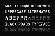 Black Roads - Display Sans Serif, a Sans Serif Font by Sibelumpagi Studio (Thumbnail 5 of 14)