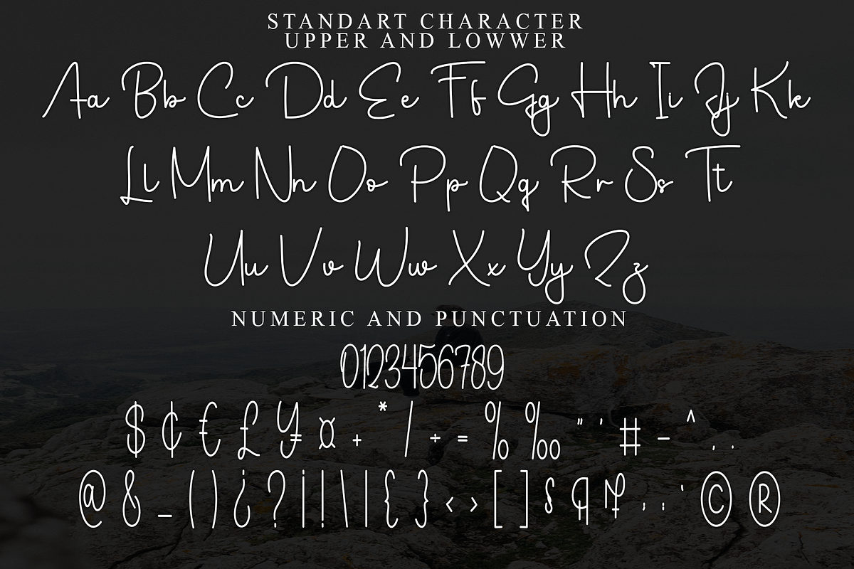Yesterdaymy Birthday, a Handwritten Font by FreshTypeINK (Photo 5 of 8)