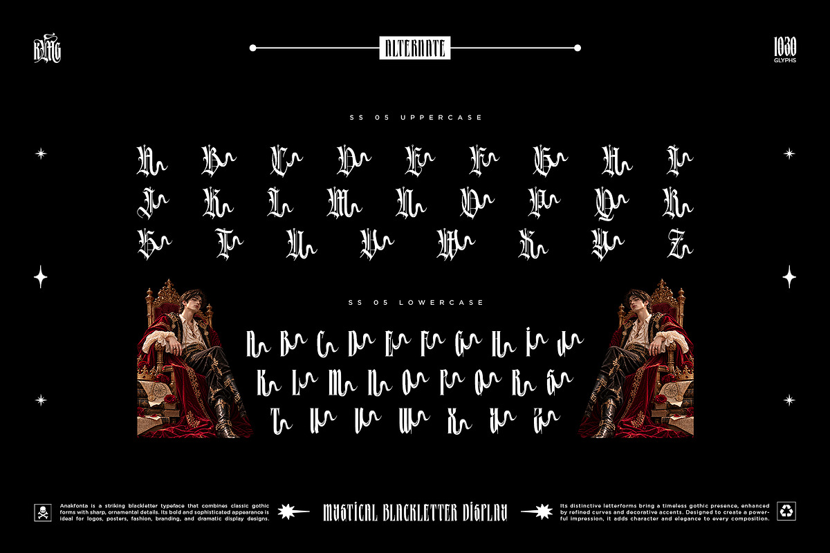 Anakfonta Typeface, a Blackletter Font by alit design (Photo 15 of 20)