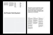 A3 Poster Grid System for InDesign, a Poster Template by Stephen Kelman (Thumbnail 6 of 6)