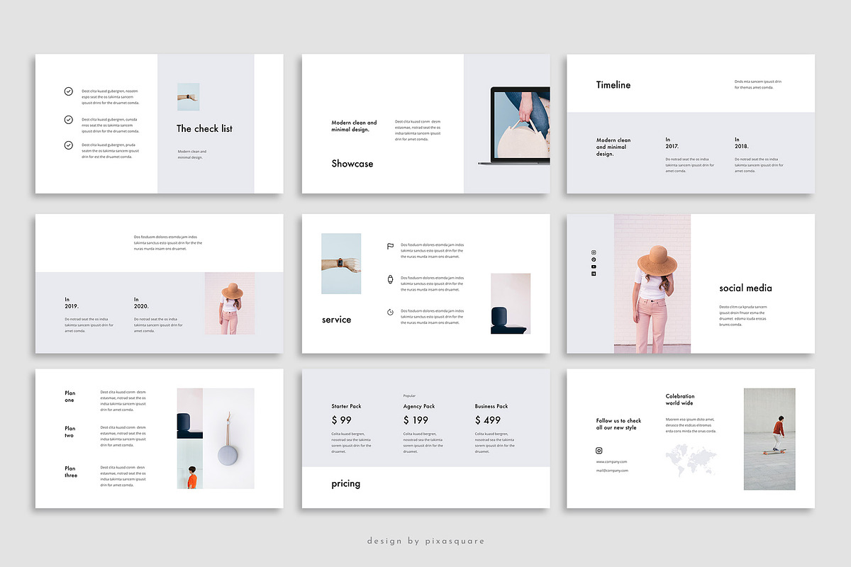 FORM - Keynote Template, a Presentation Template by PixaSquare