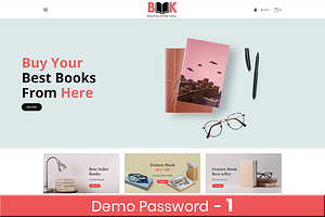 Book Shop Responsive Shopify Theme