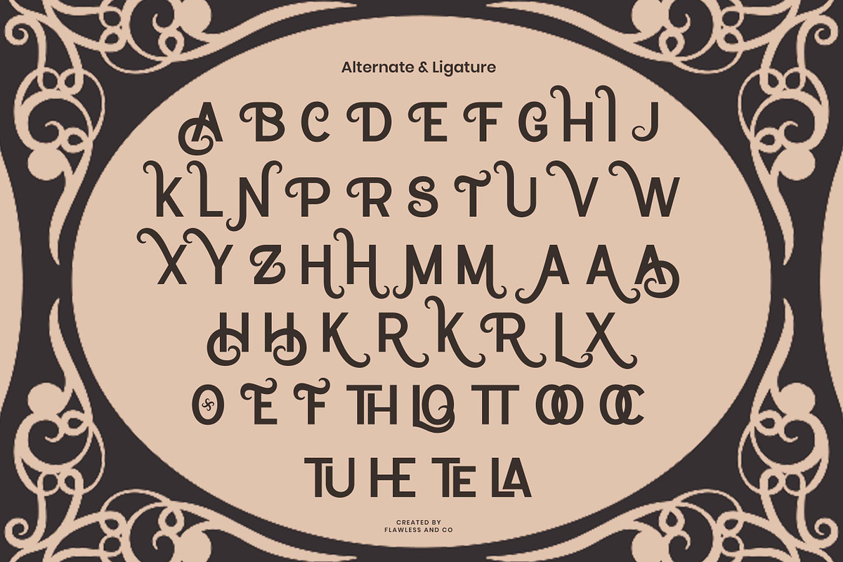 Thornrock - Vitage Sans Serif, a Sans Serif Font by Flawless And Co (Photo 10 of 10)