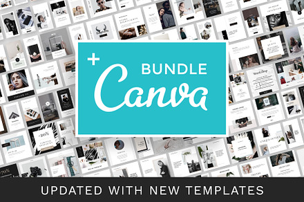 Canva budle with social media kits, a Social Media Template by Goashape Studio
