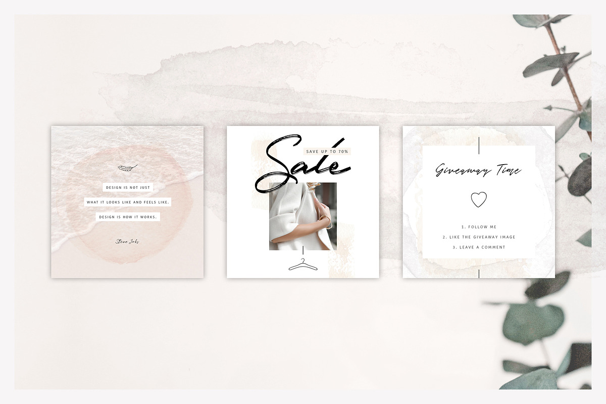 BUNDLE: Animated Posts & Stories, a Social Media Template by AgataCreate (Photo 6 of 17)