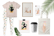 Jungle Girls feminine collection, a Graphic by dasha mo (Thumbnail 2 of 8)