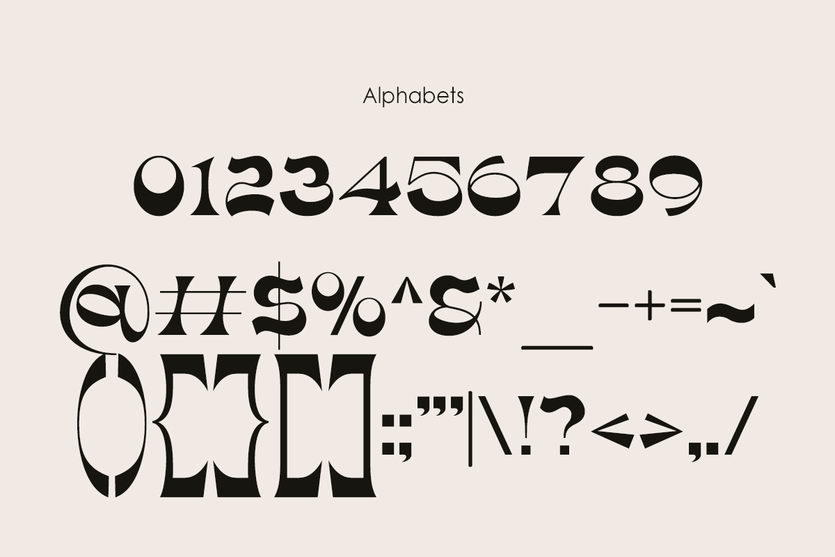 Wasely Modern Classic Font, a Serif Font by Muntab_Art (Photo 11 of 11)