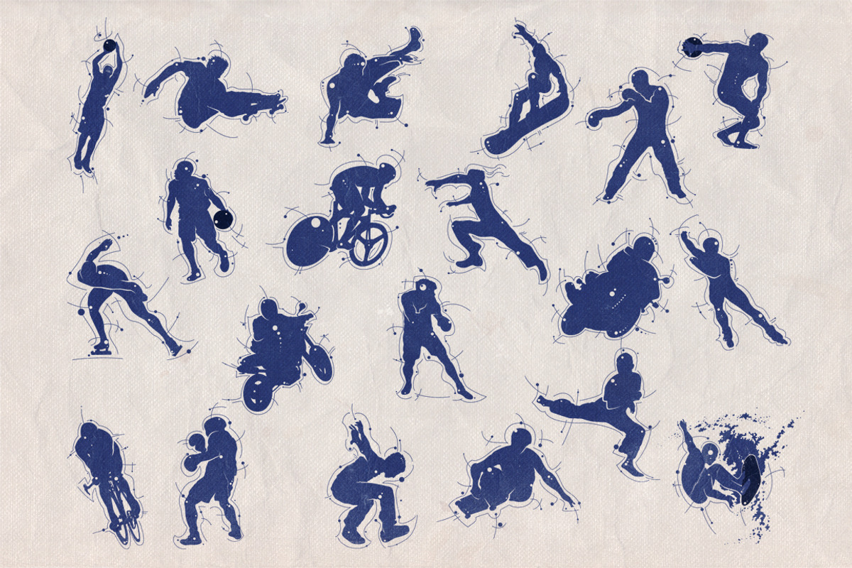 Silhouette shapes - Sport, a Person Illustration by JumboDesign (Photo 3 of 5)