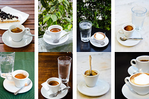 Set Of 25 Coffee Cups Photos