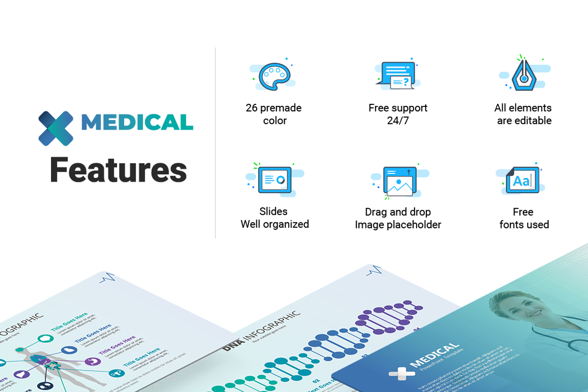 Medical Powerpoint Template, a Presentation Template by Premast (Photo 2 of 11)