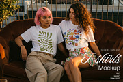 Urban Rooftop T-Shirt Mockup, a Shirt Mockup by Goodies.Buro (Thumbnail 1 of 2)