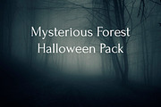 Mysterious forest halloween pack stock photo containing dark and eerie, a Nature Photo by Atmospheric visuals (Thumbnail 1 of 5)