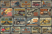 50 Handymen Retro posters, a Brochure Template by DGIM studio (Thumbnail 3 of 7)