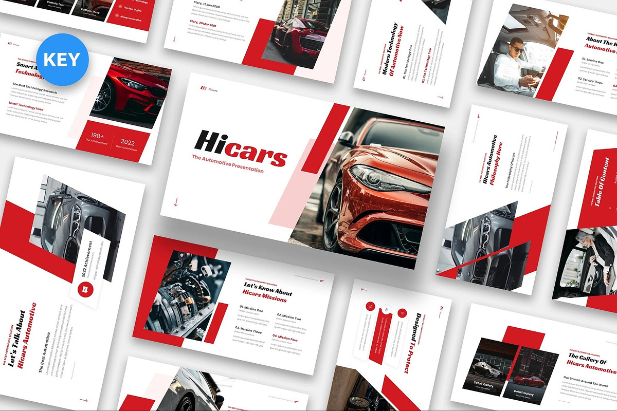 Hicars - Automotive Keynote, a Presentation Template by Fit-tee (Photo 1 of 6)