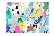 Floral euphoria graphic set, a Decorative Illustration by Lera Efremova (Thumbnail 5 of 12)
