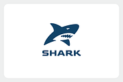 Shark Head Logo Design Template, a Branding & Logo Template by yopie (Thumbnail 2 of 4)
