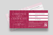 Christmas Gift Certificate Template, a Stationery Template by BrandPacks (Thumbnail 4 of 5)