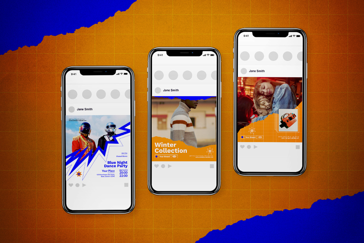 90s Sale Event Social Media Pack, a Social Media Template by The Good Store (Photo 4 of 4)