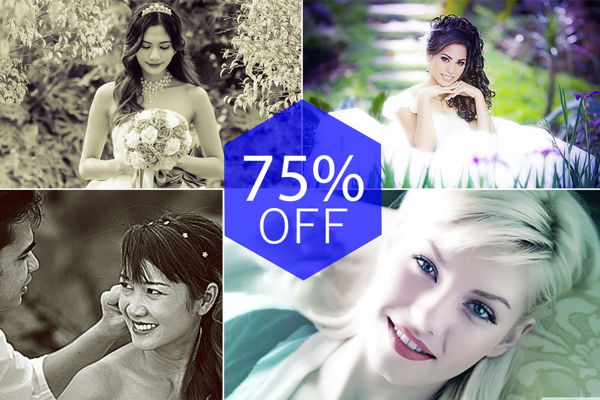Wedding Style Photoshop Actions, an Action Add-On by KnightWipers (Photo 1 of 3)