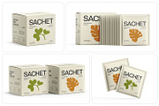 Tea Packaging Box With Sachet Mockup, a Packaging Mockup by Ram Studio LLC (Thumbnail 3 of 13)