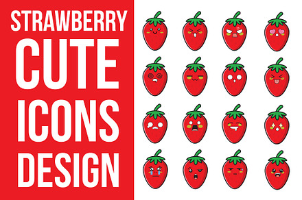 Strawberry Cute Design