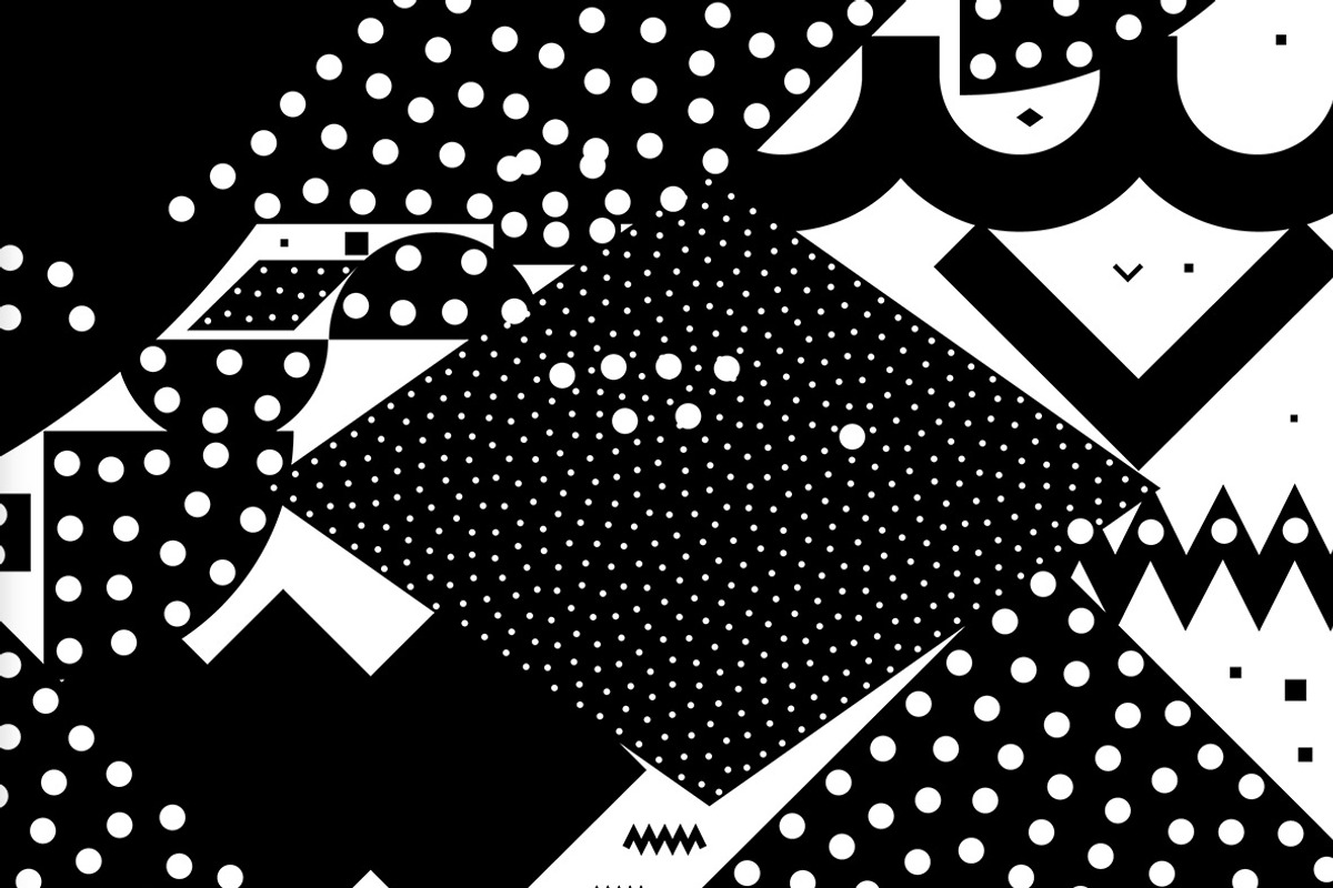 Mono Contain - Background patterns, a Decorative Illustration by Huebert World (Photo 10 of 10)