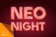 Realistic vector neon alphabet 3, an Object Graphic by popskraft (Thumbnail 1 of 6)