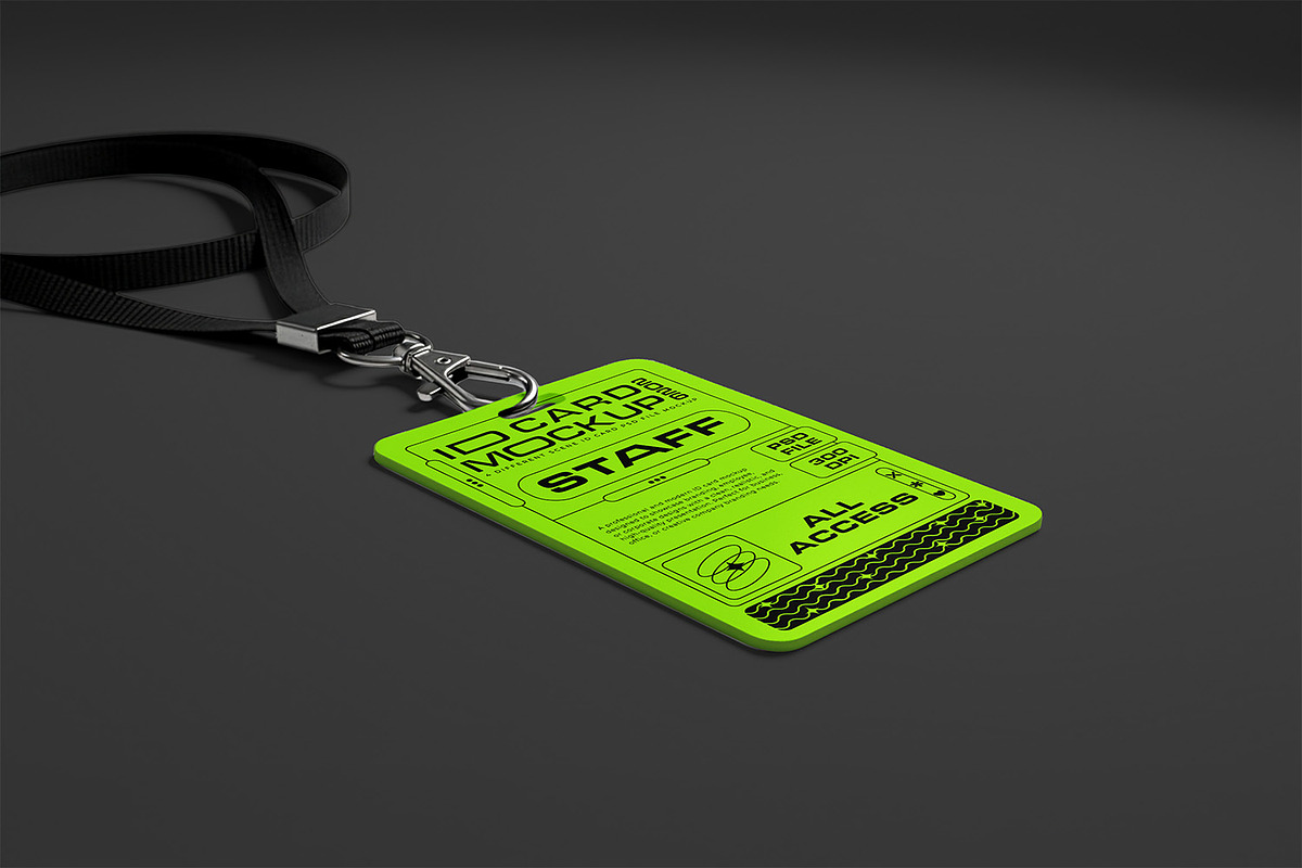 ID Card Mockup, a Product Mockup by Nathatype (Photo 6 of 9)