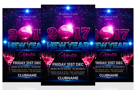New Year Party Flyer