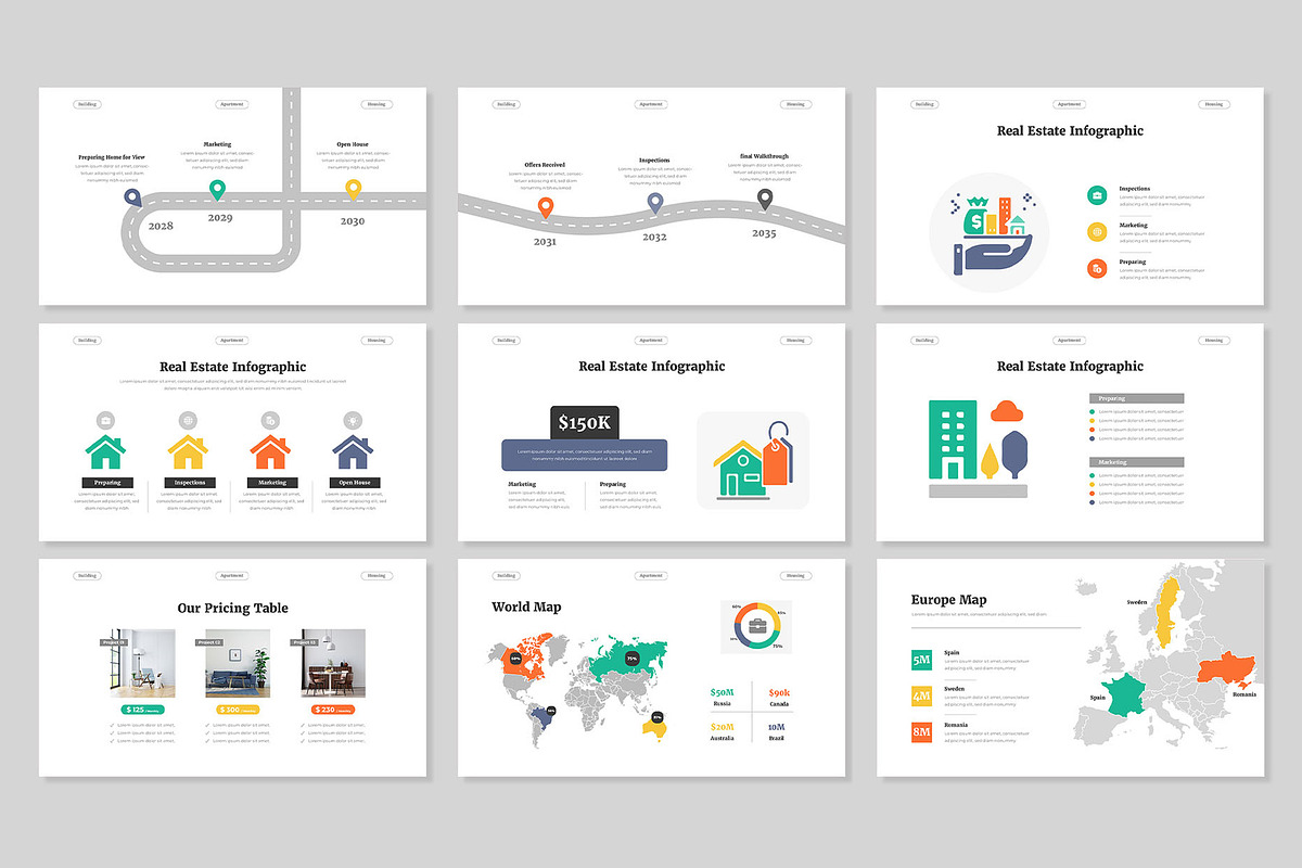 Real Estate Presentation PPT, a Presentation Template by Mighty-Slide (Photo 5 of 8)