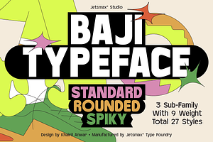 Baji Typeface Collection