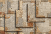 Old Burlap Linen Wabi Sabi Textures, a Texture Graphic by Area (Thumbnail 8 of 18)