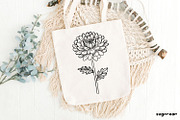 Flowers SVG Bundle, a Decorative Illustration by svgocean (Thumbnail 9 of 11)