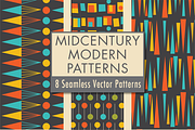 Mid Century Modern Patterns Vol 3, a Pattern Graphic by Pacific Modern Art (Thumbnail 1 of 6)