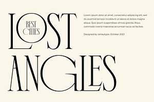 Bodera Elegant Display Serif Font