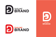 D G Logo Template, a Branding & Logo Template by D&K Project (Thumbnail 4 of 4)