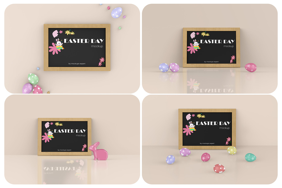 Easter Day Frame Mockups, a Mockup by Mockups Expert (Photo 1 of 5)