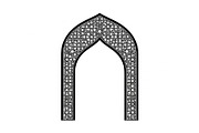 Islamic Arch Window Vector Bundle, an Illustration by yasushie (Thumbnail 42 of 51)