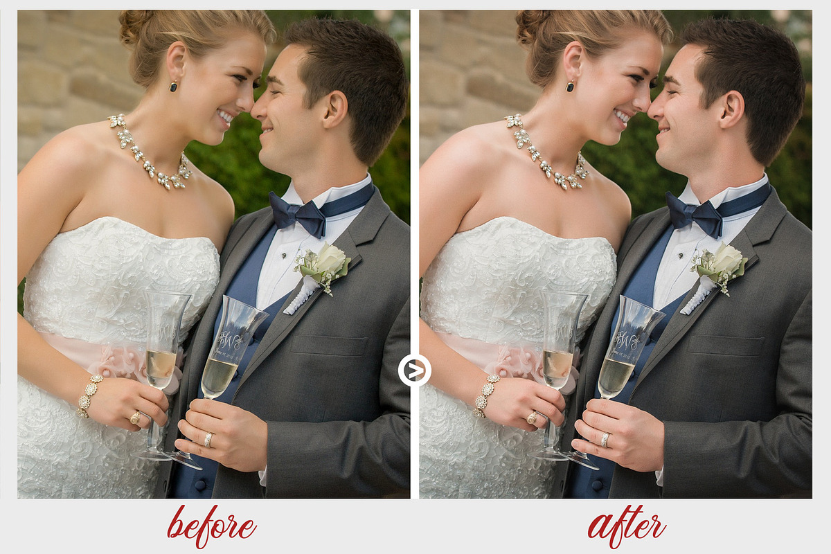 BRIGHT WEDDING - LUTs Bundle, a Preset Add-On by CineMart (Photo 2 of 11)