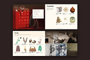 Landscape Christmas Catalog Template, a Brochure Template by BrandPacks (Thumbnail 3 of 7)