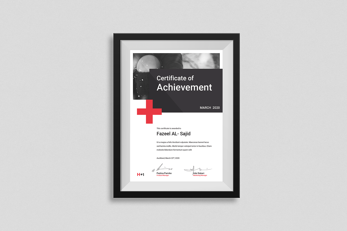 Certificate, a Stationery Template by BOXKAYU (Photo 7 of 9)