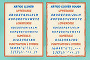 VT Artico Clover – Retro Brush Font, a Handwritten Font by ViactionType (Thumbnail 7 of 12)