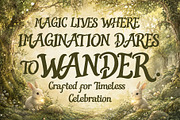Windeary Fairwind - Magical Worlds, a Handwritten Font by HypeWorksCo (Thumbnail 5 of 11)