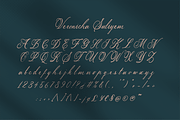 Veronicha Suliyem–Handwritten Script, a Script Font by overlaytemplates (Thumbnail 4 of 5)