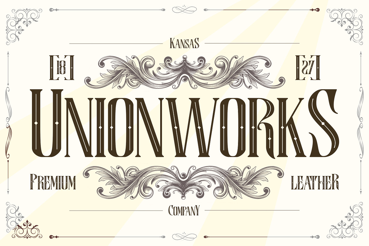 Evermont - Victorian Display Font, a Serif Font by Flawless And Co (Photo 3 of 10)
