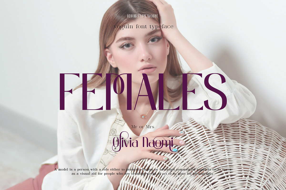 Voguin - Beauty Font, a Sans Serif Font by Khoir (Photo 5 of 9)